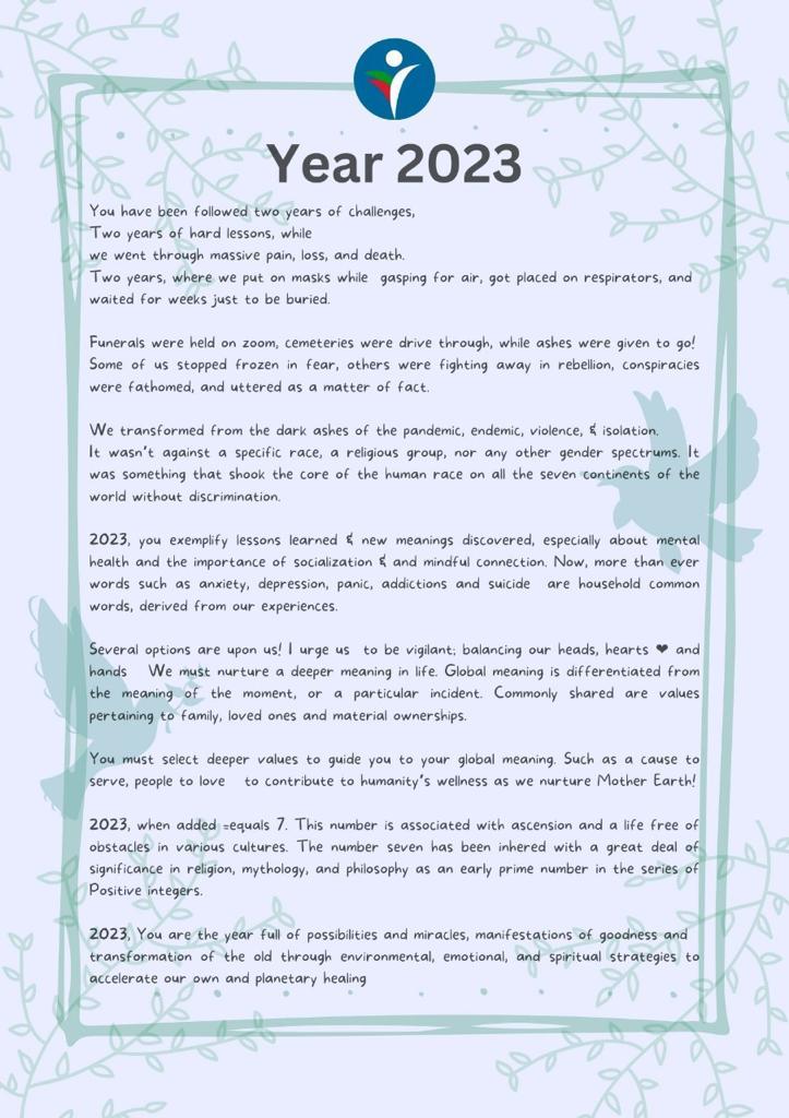 Poem year 2023